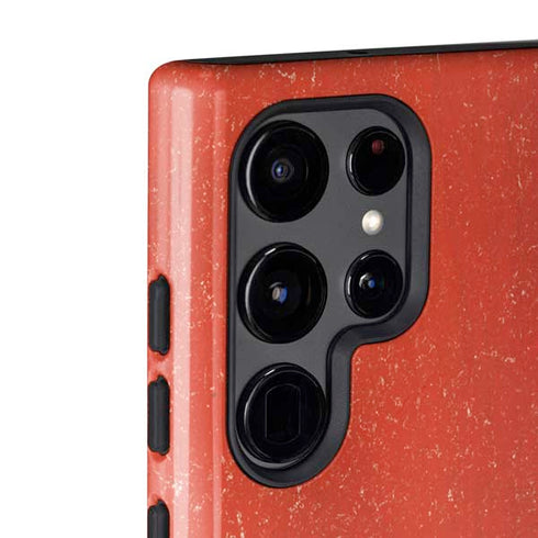 Morocco Flag Distressed Galaxy S22 Ultra Pro Case